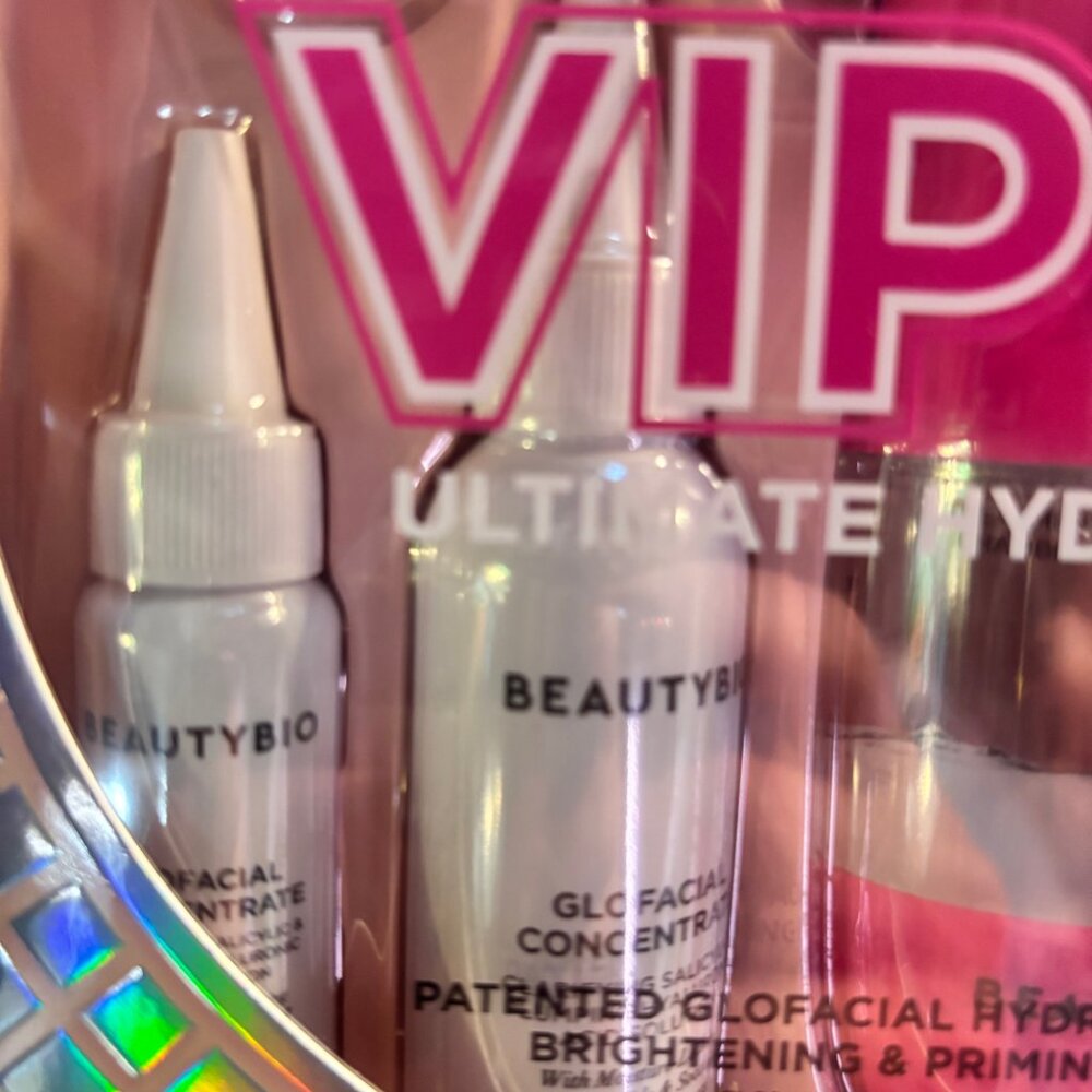 BeautyBio VIP Glo Glofacial Set w/ Eyelighter Concentrate- NEW IN BOX - Picture 4 of 7